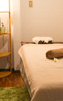 サロンで体験する